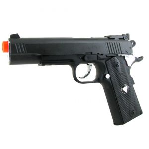 See Airsoft Pistol 1 Spring TSD Sport 601 Pistol All Black FPS-300 Airsoft Gun
