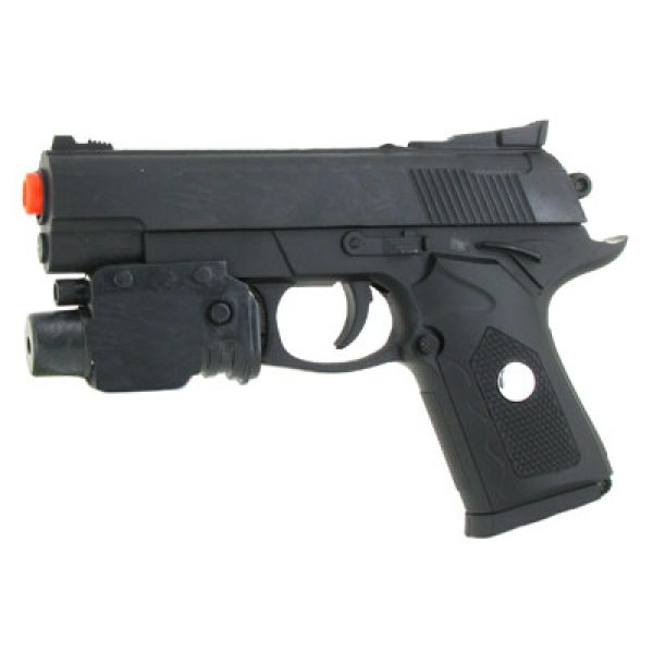 See Airsoft Pistol 1 Spring UK Arms K068B Eagle Pistol FPS-190 Airsoft Gun