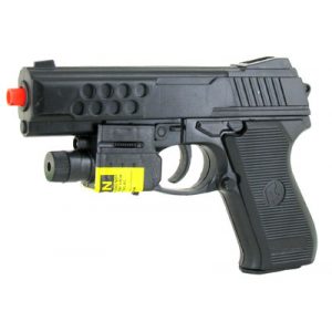 See Airsoft Pistol 1 Spring UK Arms M-2068AF Pistol FPS-220 Laser Airsoft Gun
