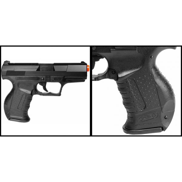 See Airsoft Pistol 2 Spring Walther P99 Pistol Black FPS-300 Airsoft Gun
