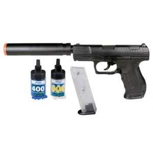 See Airsoft Pistol 1 Spring Walther P99 Pistol Extra Kit Black FPS-300 Airsoft Gun