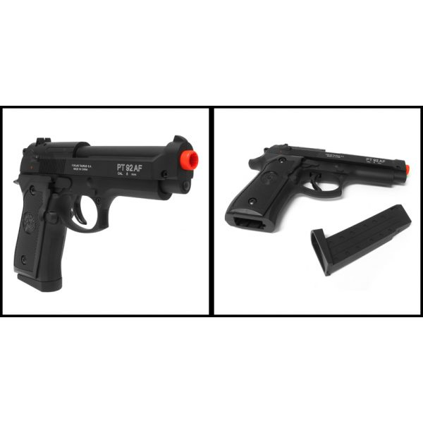 See Airsoft Pistol 2 Taurus Spring Full Metal PT92 Pistol FPS-279 Airsoft Gun