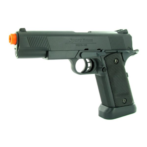See Airsoft Pistol 1 CO2 .45 Style Pistol FPS-350 Airsoft Gun