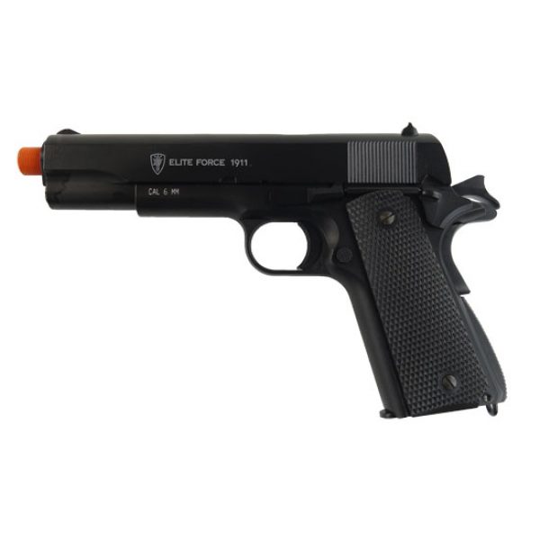 See Airsoft Pistol 1 CO2 Elite Force 1911 A1 Licensed Pistol Blowback FPS-345 Airsoft Gun