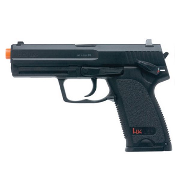 See Airsoft Pistol 1 CO2 H&K USP Licensed Black Pistol FPS-360 Airsoft Gun