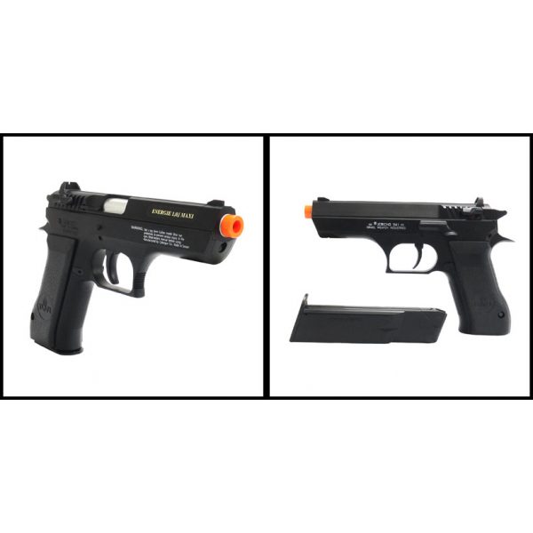See Airsoft Pistol 2 CO2 Jericho 941F IMI Pistol FPS-443 Non-Blowback Airsoft Gun