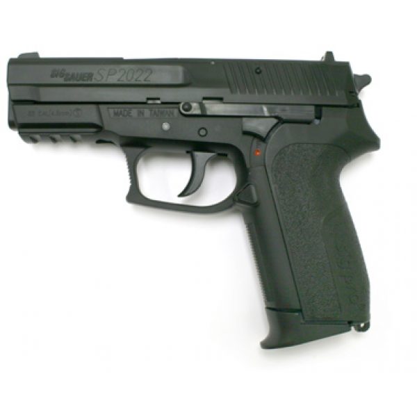 See Airsoft Pistol 1 CO2 Sig Sauer SP2022 Pistol Black FPS-240 Airsoft Gun