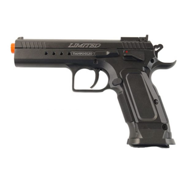 See Airsoft Pistol 1 CO2 Tanfoglio Licensed Full Metal Blowback FPS-453 Airsoft Pistol