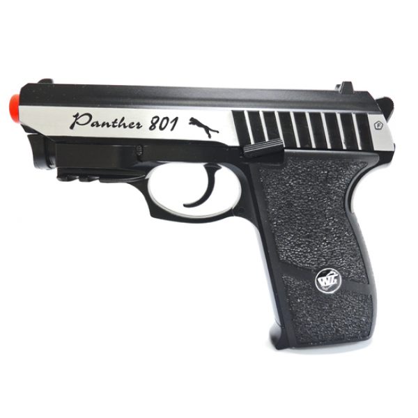 See Airsoft Pistol 1 CO2 WG Panther 801BS Pistol FPS-500 Blowback Airsoft Gun