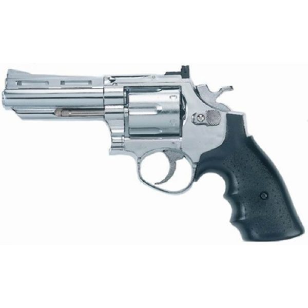 See Airsoft Pistol 1 Green Gas .357 Magnum Revolver Pistol FPS-250, Silver Airsoft Gun