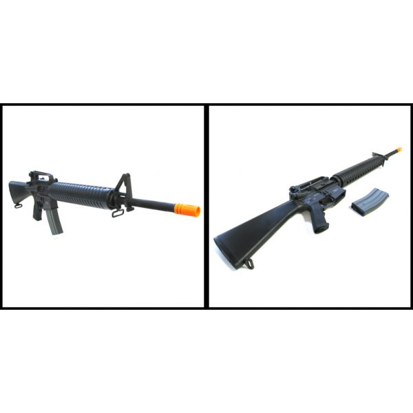 See Airsoft Rifle 2 Classic Army M4 Electric Assault Rifle Value Pack FPS-420 Airsoft Gun