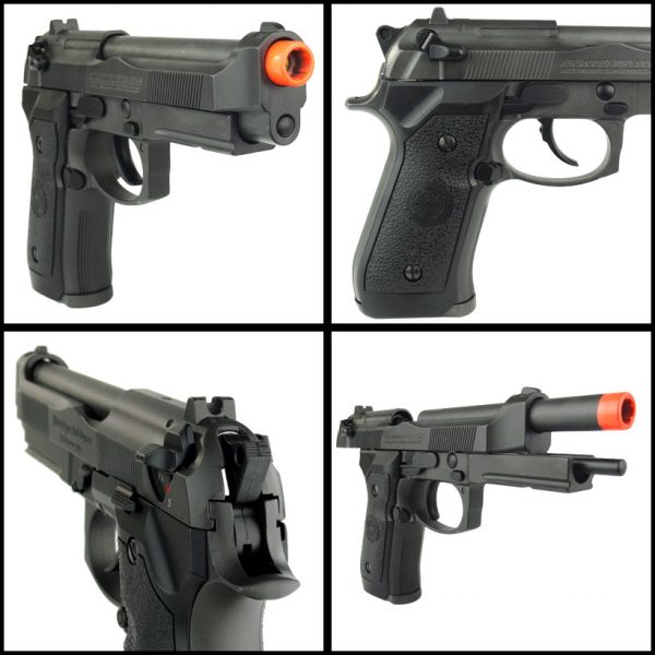 See Airsoft Pistol 2 Green Gas HFC HGA-199 FPS-350 Full Metal Airsoft Pistol