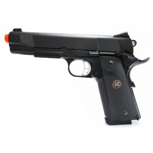 See Airsoft Pistol 1 Green Gas KJW KP-07 K1911 M.E.U Pistol FPS-375 Full Metal, Blow Back Airsoft Gun