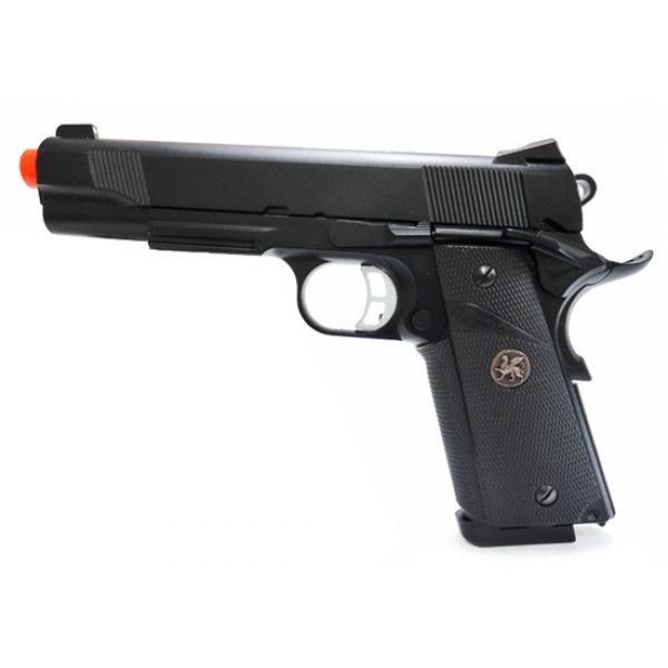 See Airsoft Pistol 1 Green Gas KJW KP-07 K1911 M.E.U Pistol FPS-375 Full Metal, Blow Back Airsoft Gun