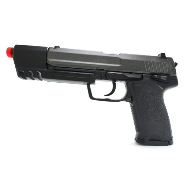 See Airsoft Pistol 1 Green Gas KJW Tomb Raider Pistol Long FPS-375 Blowback Airsoft Gun