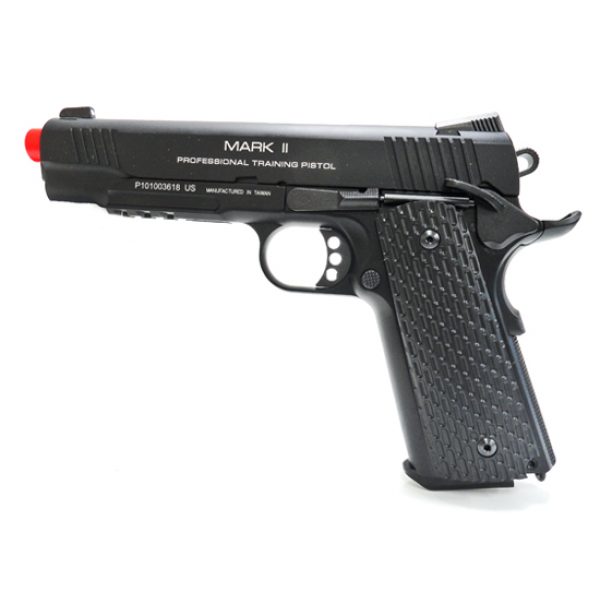 See Airsoft Pistol 1 Green Gas KWA M1911 Mark II PTP Pistol FPS-400 Blowback Airsoft Gun