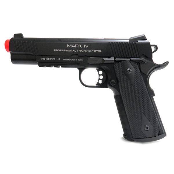 See Airsoft Pistol 1 Green Gas KWA M1911 Mark IV PTP Pistol FPS-400 Blowback Airsoft Gun