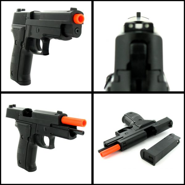 See Airsoft Pistol 2 Green Gas Metal SIG Sauer P220R FPS-290 Airsoft Gun