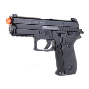 See Airsoft Pistol 1 Green Gas Sig Sauer P229 Licensed Full Metal Blowback FPS-328 Airsoft Pistol