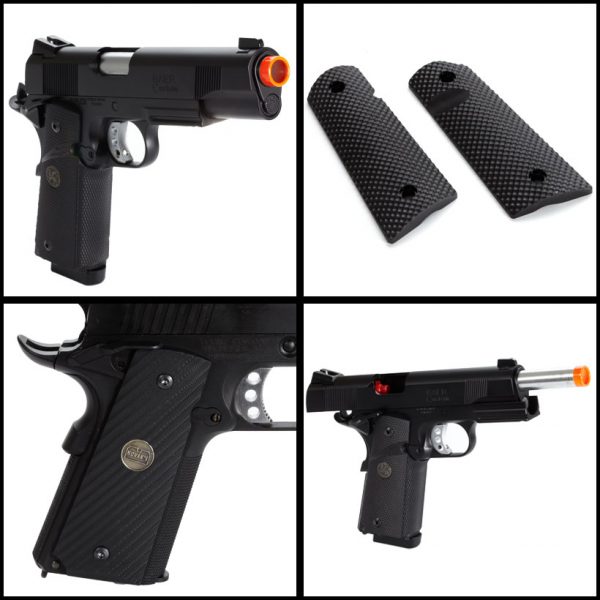 See Airsoft Pistol 2 Green Gas Socom Gear Les Baer Ultimate Recon FPS-330 Blowback Airsoft Pistol