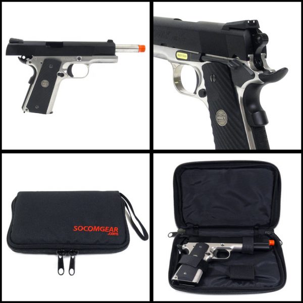 See Airsoft Pistol 2 Green Gas SOCOM Gear Novak-TT Next Pistol FPS-415 Blowback Airsoft Gun