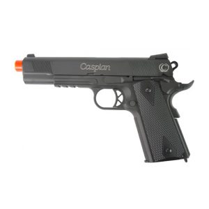 See Airsoft Pistol 1 Green Gas TSD Caspian Arms 1911-TAC Pistol FPS-400 Full Metal, Blowback Airsoft Gun