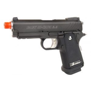 See Airsoft Pistol 1 Green Gas WE 406 Baby 3.8 Blowback Pistol FPS-385 Airsoft Gun
