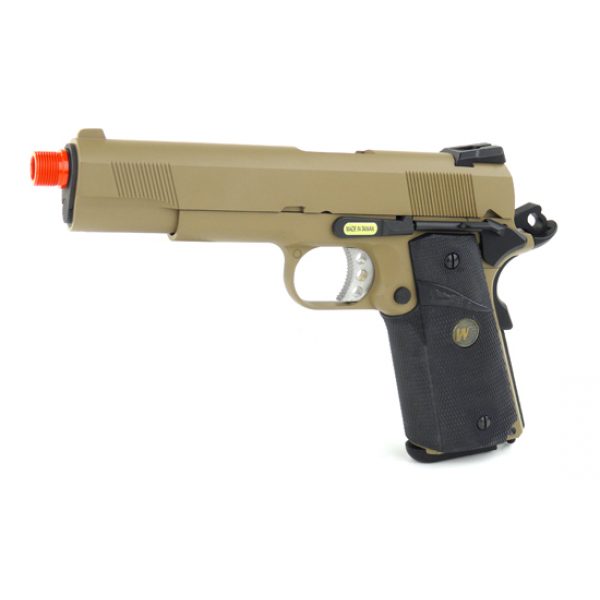 See Airsoft Pistol 1 Green Gas WE M.E.U. 412TW Blowback Pistol FPS-390 Airsoft Gun