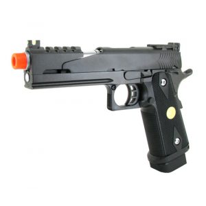 See Airsoft Pistol 1 Green Gas WE V4 Hi-Capa Pistol FPS-400 Full Metal, Blowback Airsoft Gun