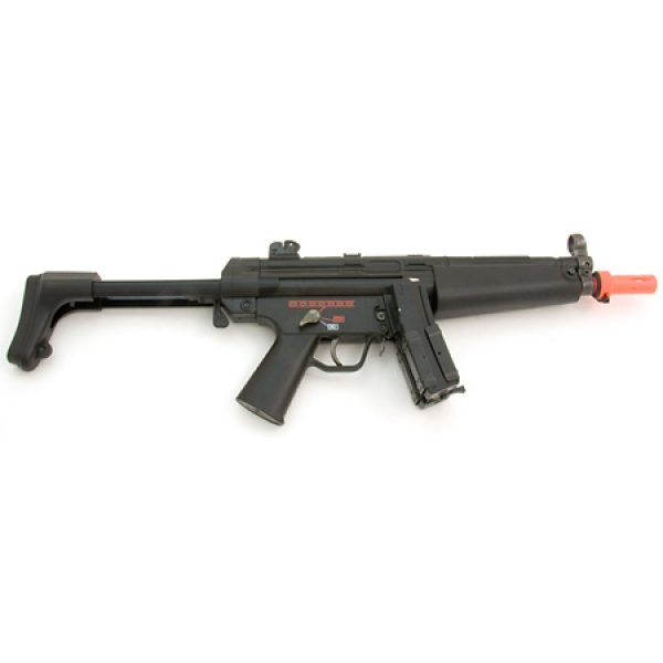 See Airsoft Rifle 1 CYMA AEG Electric MP5 Sub Machine Gun FPS-300, Heavyweight, Collapsible Stock Airsoft Gun