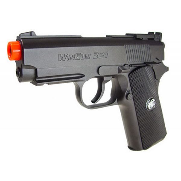 See Airsoft Pistol 1 Refurbished CO2 WG Mini Tactical Black Pistol FPS-500 Airsoft Gun