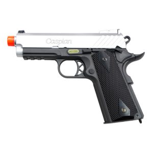 See Airsoft Pistol 1 Refurbished TSD Tactical Green Gas Custom Caspian Arms/WE 1911Tac Compact Pistol FPS-375 Blowback Airsoft Gun
