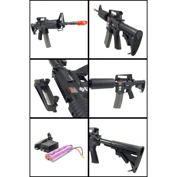 See Airsoft Rifle 2 Electric G&G Combat Machine M16 Carbine Rifle FPS- 420 Airsoft Gun - Maniac