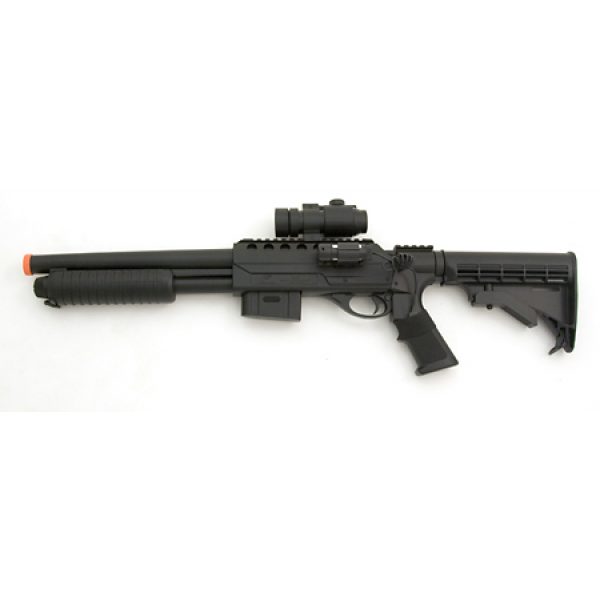 See Airsoft Gun Sight 1 Airsoft Double Eagle Spring Shotgun M47D