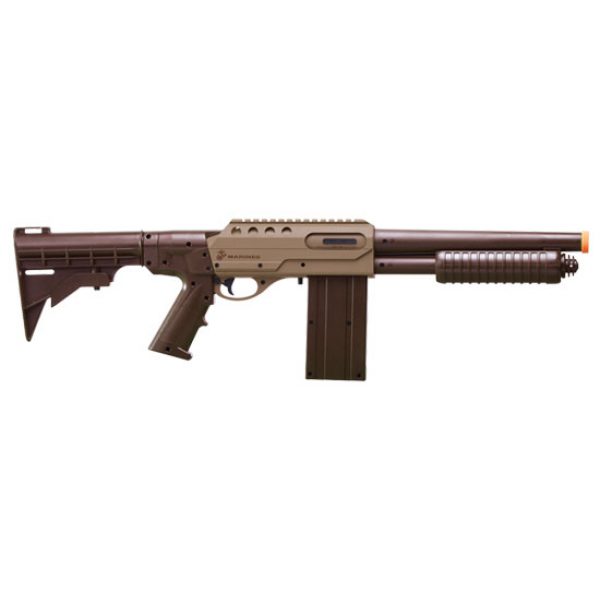 See Airsoft Gun Sight 1 Crosman USMC SS01 FPS-350 Tactical Spring Airsoft Shotgun