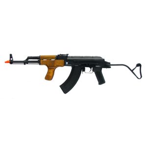 See Airsoft Rifle 1 CYMA Electric Blowback AK47 Real Wood Full Metal Rifle FPS-395 Folding Stock Airsoft Gun