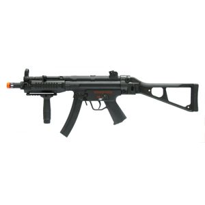 See Airsoft Rifle 1 CYMA Electric Blowback Tactical MP5A2 Submachine Gun FPS-395 Folding Stock, Fore Grip Airsoft Gun