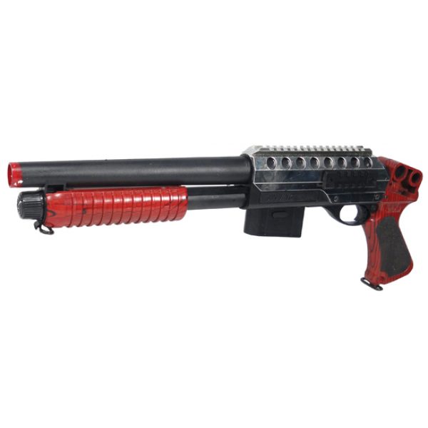 See Airsoft Gun Sight 1 Refurbished Spring Stunner M57A1 Shotgun FPS- 200 Airsoft Gun