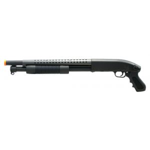 See Airsoft Shotgun 1 Refurbished Spring UTG M50 Pump Action Shotgun FPS-470 Airsoft Gun