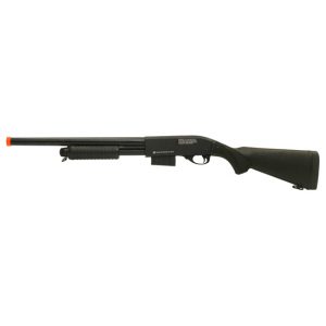 See Airsoft Shotgun 1 Smith & Wesson Spring M3000 Pump Action Shotgun FPS-487 Full Metal Airsoft Gun