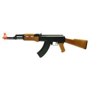 See Airsoft Rifle 1 CYMA Electric CM022 AK47 Rifle FPS-200 Full Stock Airsoft Gun