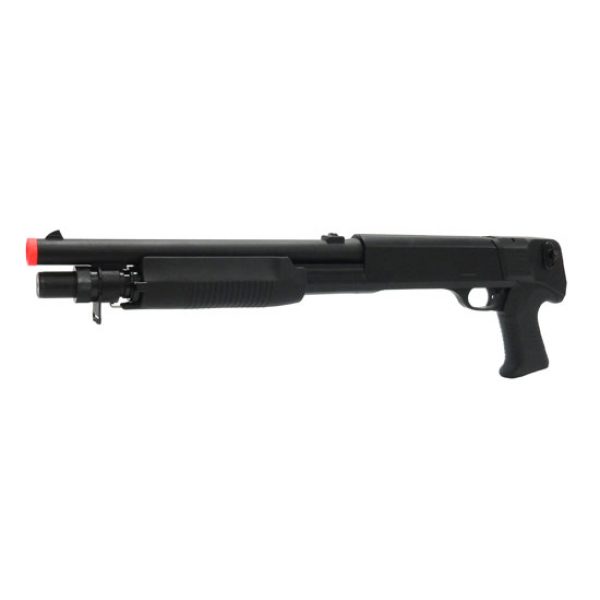 See Airsoft Shotgun 1 Spring CSI Multi-Shot M56B Pump Action Shotgun FPS-320 Airsoft Gun