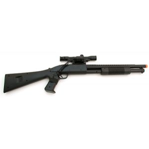 See Airsoft Shotgun 1 Spring CYMA Shotgun FPS-200, Scope Airsoft Gun