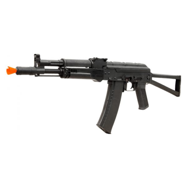See Airsoft Rifle 1 CYMA Electric Full Metal Tactical AK74 Rifle FPS-425 Flash Hider, Folding Stock Airsoft Gun
