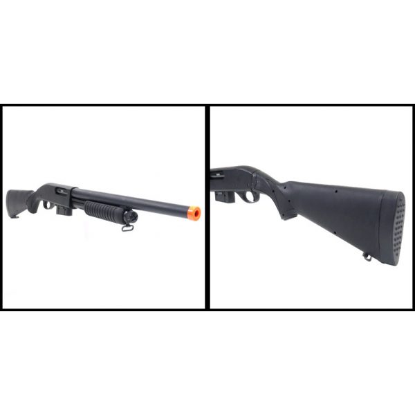 See Airsoft Shotgun 2 Spring Double Eagle M8870A Shotgun FPS-500 Airsoft Gun