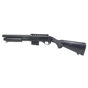 See Airsoft Shotgun 1 Spring Force M59 Pump Action Shotgun FPS-200 Scope Airsoft Gun