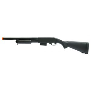 See Airsoft Shotgun 1 Spring Full Metal M47 Shotgun FPS-460 Full Stock Airsoft Gun