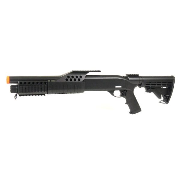 See Airsoft Shotgun 1 Spring M180C1 Pump Action Shotgun FPS-300 Airsoft Gun