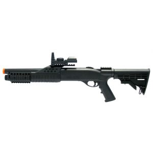 See Airsoft Shotgun 1 Spring M181 Shotgun FPS-300 Collapsible Stock Airsoft Gun