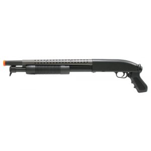 See Airsoft Shotgun 1 Spring M58B Shotgun FPS-475 Pistol Grip, Pump Action Airsoft Gun